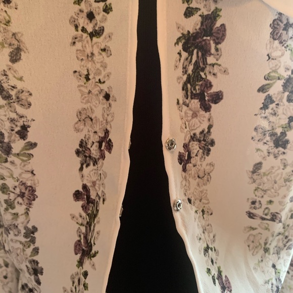 BCBGMaxAzria White Floral Vivianne Romper jumpsuit - Picture 13 of 13